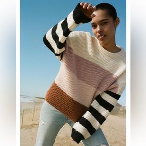 Urban Outfitters Truly Madly Deeply Caroline Stripe Sweater